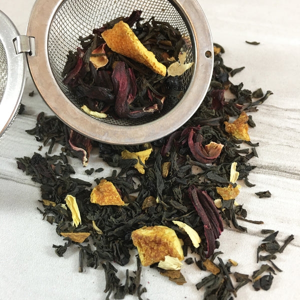 Loose Leaf Tea, MidWinter Spiced Tea, Orange Spiced Black Tea Blend