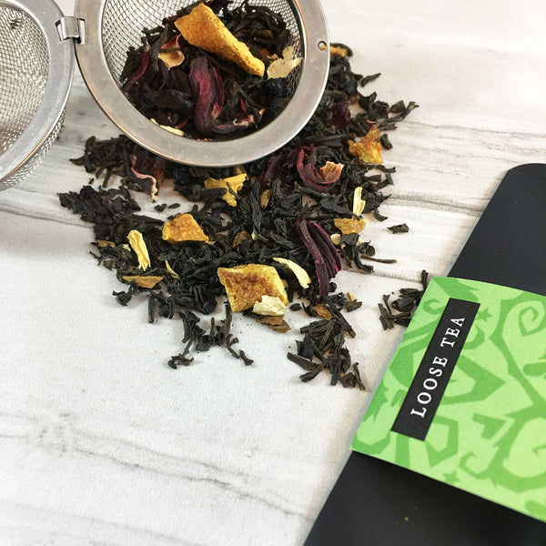 Loose Leaf Tea, MidWinter Spiced Tea, Orange Spiced Black Tea Blend