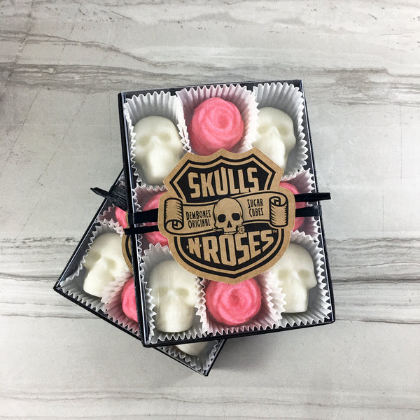 Skulls-N-Roses Sugar Cubes 9-Pack