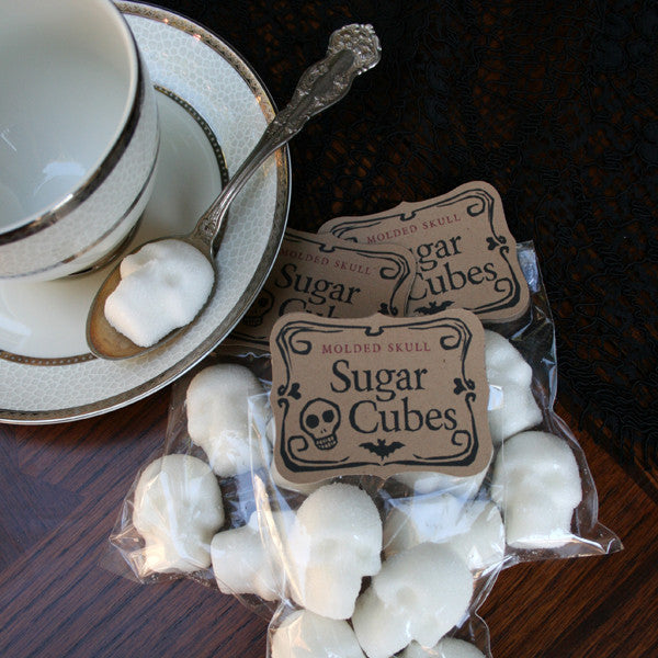 Buy SIX PACK DEAL Bagged Sugar Cube Skulls from Dembones! Perfect way to set the mood for any occasion.